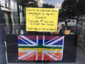 London’s World Cup Pride 2018