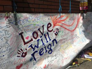 Finsbury Park: where ‘Love will reign’