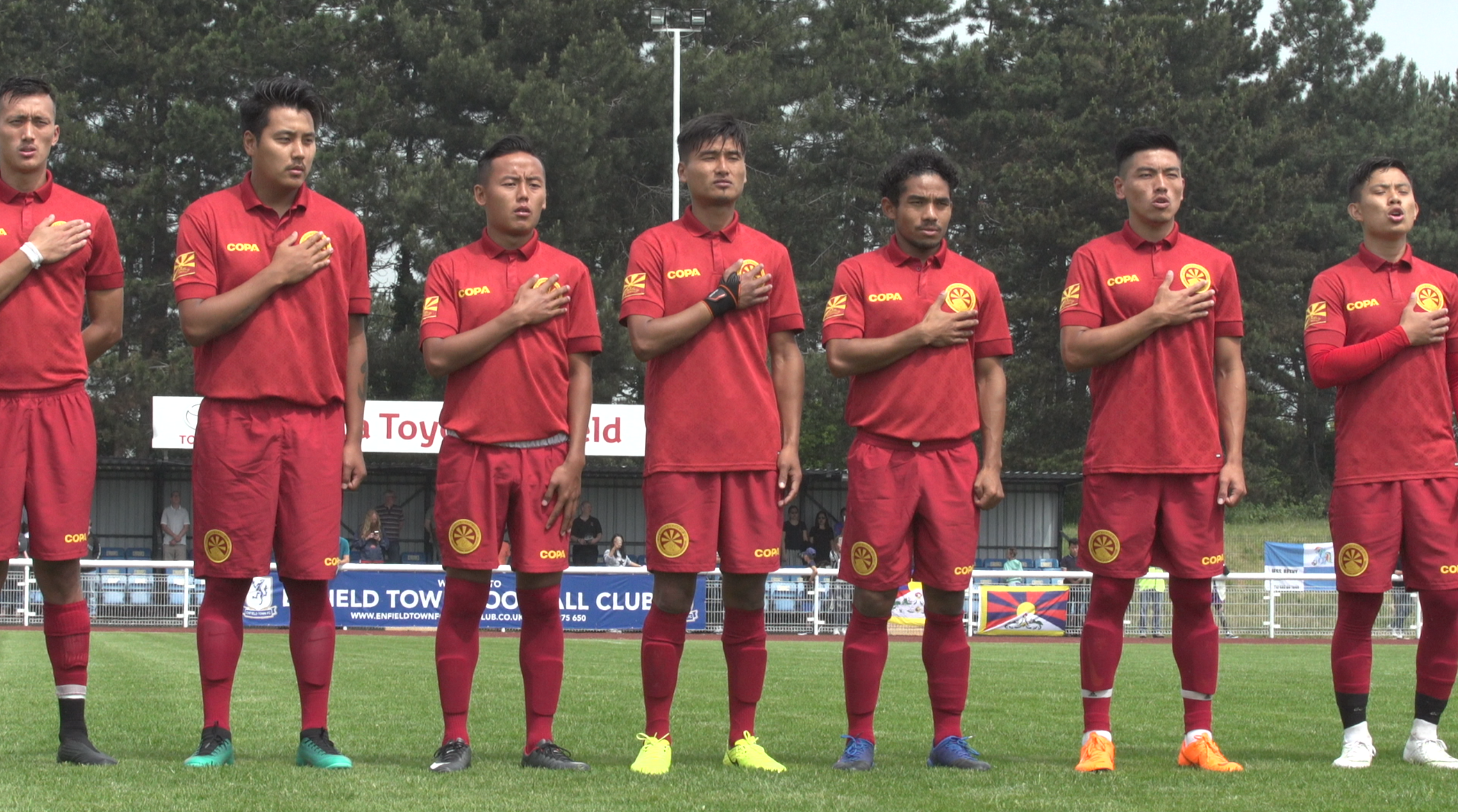 tibet national football team jersey