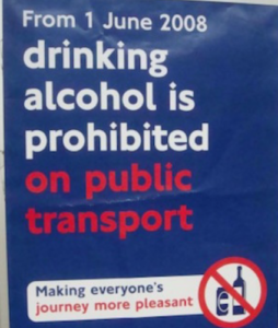 Dave Hill: London’s public transport booze ban should be respected