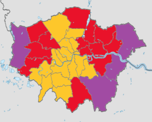 European Elections 2019: the big swings and subtler shifts within London’s weird-looking borough results map