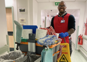 Coronavirus London: ‘I was proud to be a volunteer NHS domestic. When this is over, the team will celebrate together’