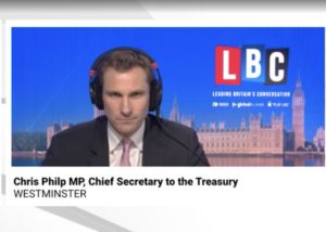 London MP Chris Philp struggles to defend government ‘mini budget’ in radio appearances