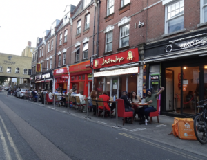 Seán Carey: Brick Lane, curry and the delivery economy