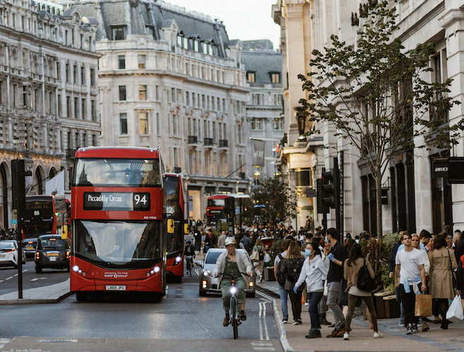 London buses are slowing down, slowing down, slowing down