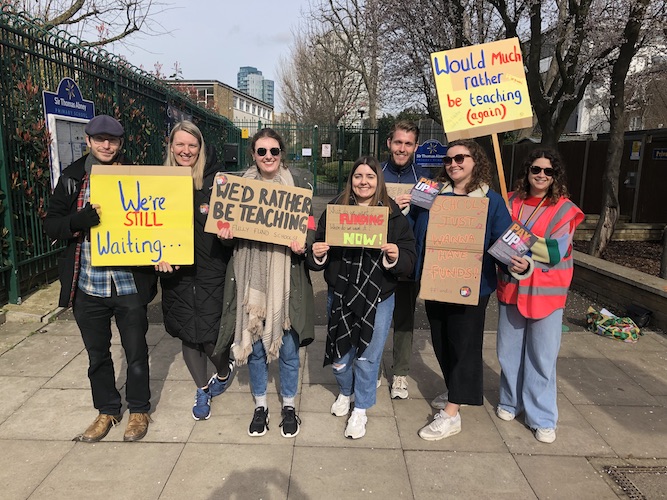 Budget Day 2023: London teachers, broadcasters and Tube workers strike